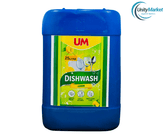 UM Dishwash Lemon 25 Litre– Tough on Grease, Gentle on Hands | Fresh Lemon Power - Unity Market